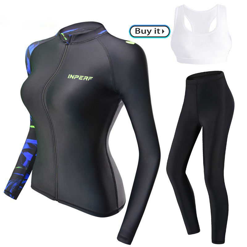 Surfing (trace) + vest + long pants